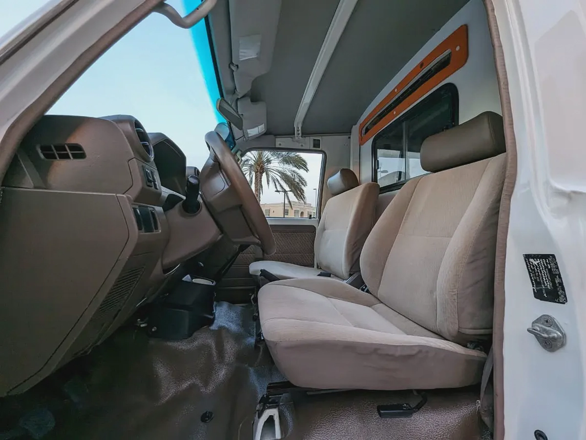TOYOTA LAND CRUISER 2019 LC78 AMBULANCE GCC IN EXCELLENT CONDITION