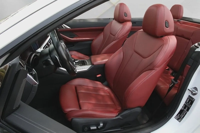 BMW 420I CONVERTIBLE 2022 - GCC - FULLY LOADED- ORIGINAL PAINT-10