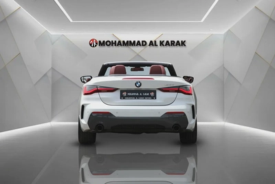 BMW 420I CONVERTIBLE 2022 - GCC - FULLY LOADED- ORIGINAL PAINT-3
