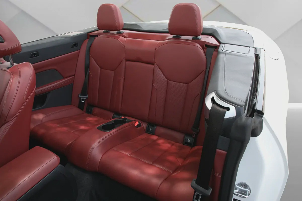 BMW 420I CONVERTIBLE 2022 - GCC - FULLY LOADED- ORIGINAL PAINT-18-18
