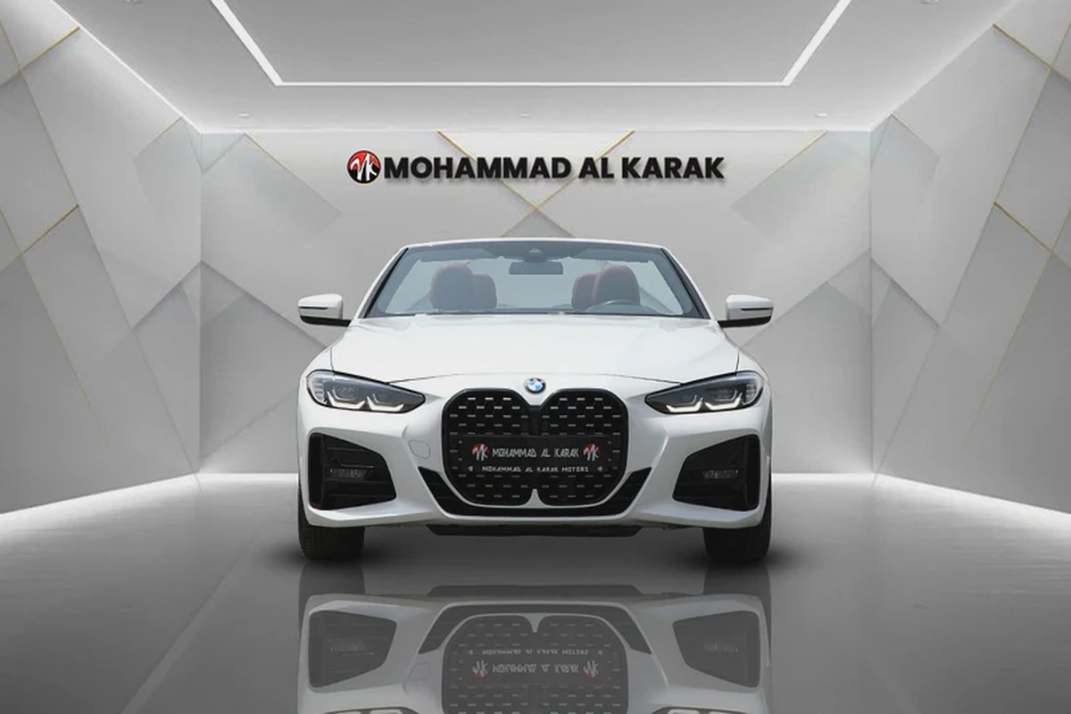 BMW 420I CONVERTIBLE 2022 - GCC - FULLY LOADED- ORIGINAL PAINT
