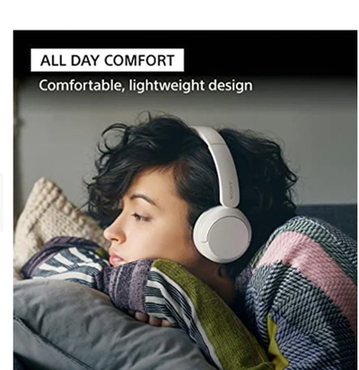 Sony WH-CH520 Wireless Bluetooth On Ear With Mic For Phone Call White-8