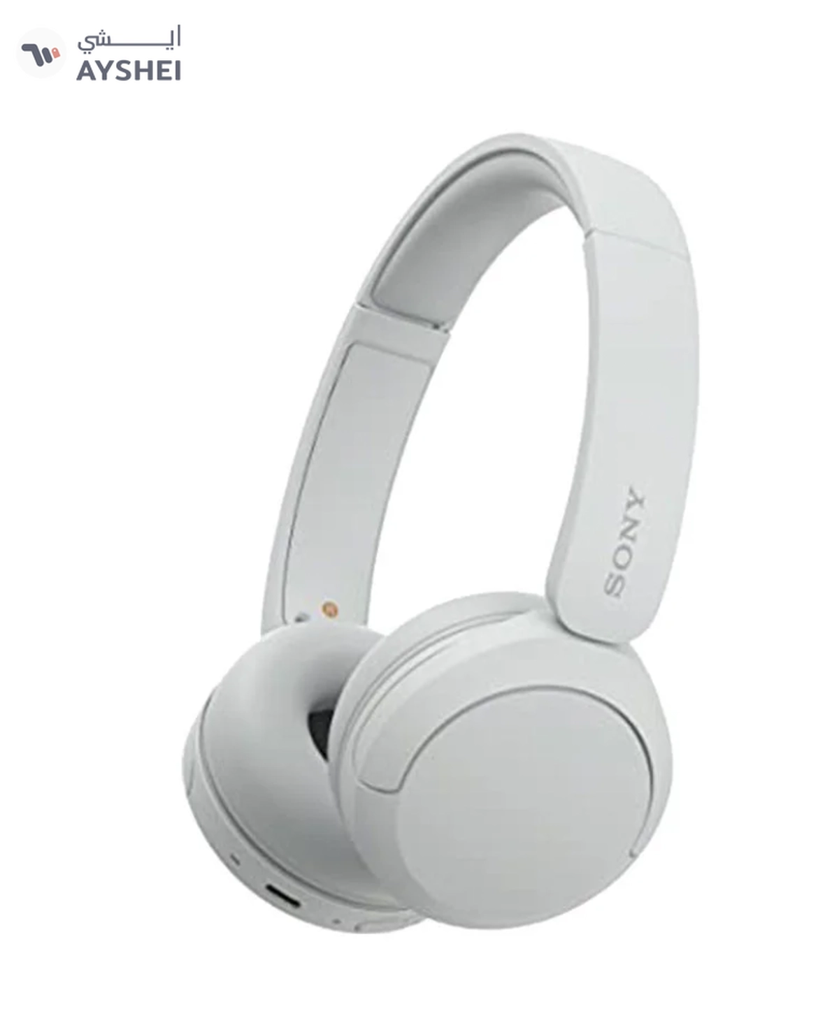 Sony WH-CH520 Wireless Bluetooth On Ear With Mic For Phone Call White-0-0
