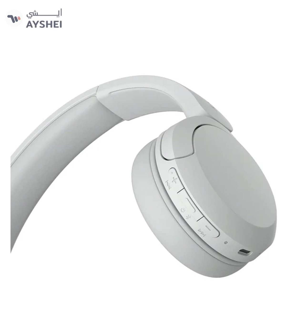 Sony WH-CH520 Wireless Bluetooth On Ear With Mic For Phone Call White-5-5