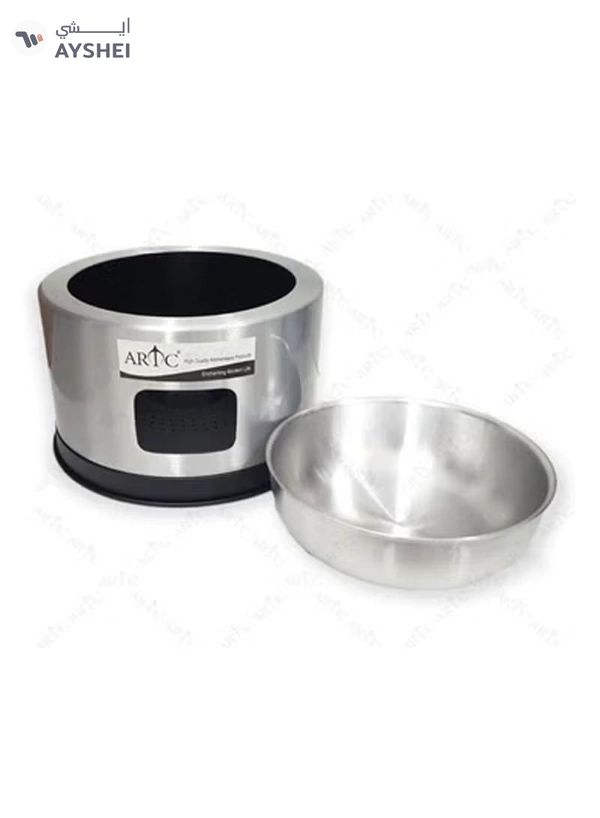 ARTC Silver Buffet Dish With Glass Lid