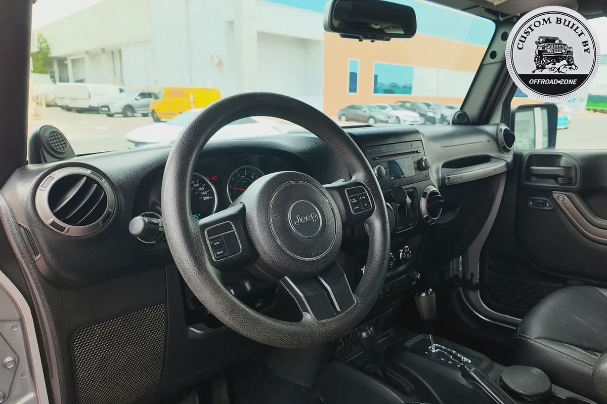 3 MOS WTY  1 YR SP FROM OFFROAD-ZONE | 2014 JEEP WRANGLER 2DR SPORT SILVER-8-8