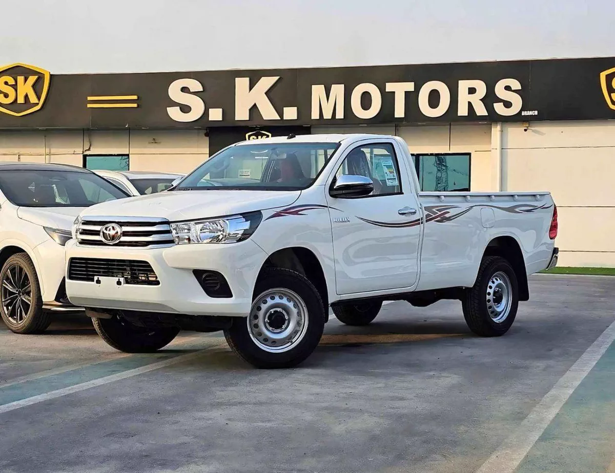 Toyota Hilux GLSG SINGLE CABIN || 2.7L PETROL M/T 4WD / DVD+CAMERA (CODE # GLS-G-SC)