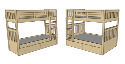 Max Bunk Bed, 120-0