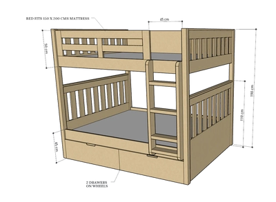 Max Bunk Bed, 120-2