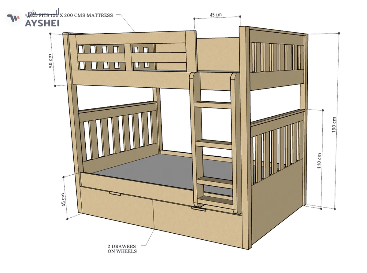 Max Bunk Bed, 120-5-5