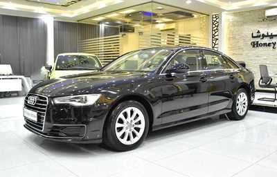 Audi A6 35FSi Quattro ( 2016 Model ) in Black Color GCC Specs-0