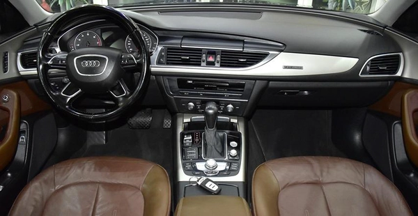 Audi A6 35FSi Quattro ( 2016 Model ) in Black Color GCC Specs