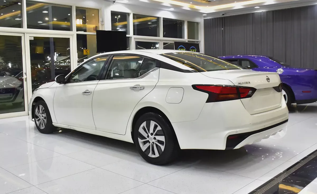 AED 593 EMi at 0% DP | Nissan Altima ( 2020 Model ) in White Color GCC Specs-6-6