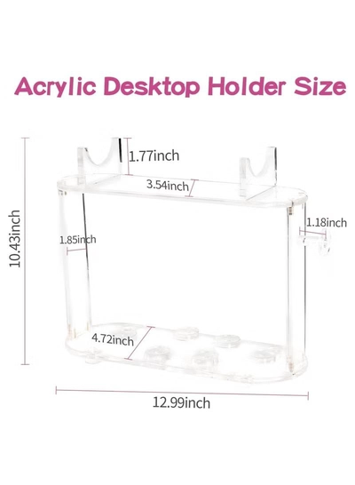 Eworld Acrylic Storage Holder for Dyson Airwrap Styler Accessories-1