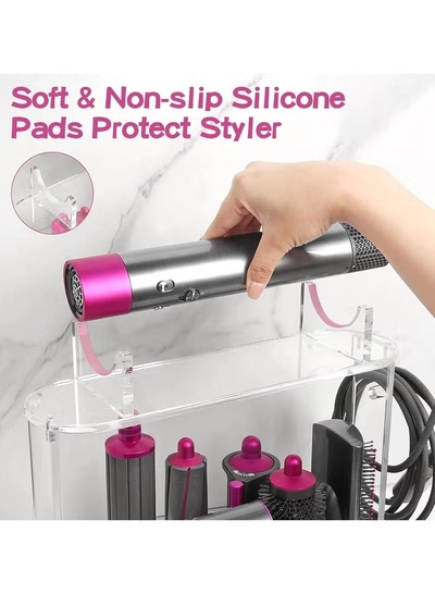 Eworld Acrylic Storage Holder for Dyson Airwrap Styler Accessories-2