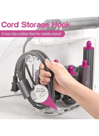 Eworld Acrylic Storage Holder for Dyson Airwrap Styler Accessories-3