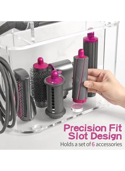 Eworld Acrylic Storage Holder for Dyson Airwrap Styler Accessories-5