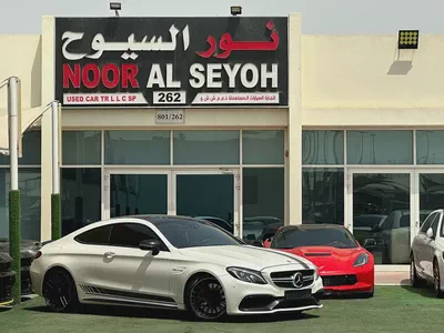 MERCEDES BENZ AMG C63s Gcc 2017 Edition 1 Original paint  4 buttons full option Full carbon fibre-1