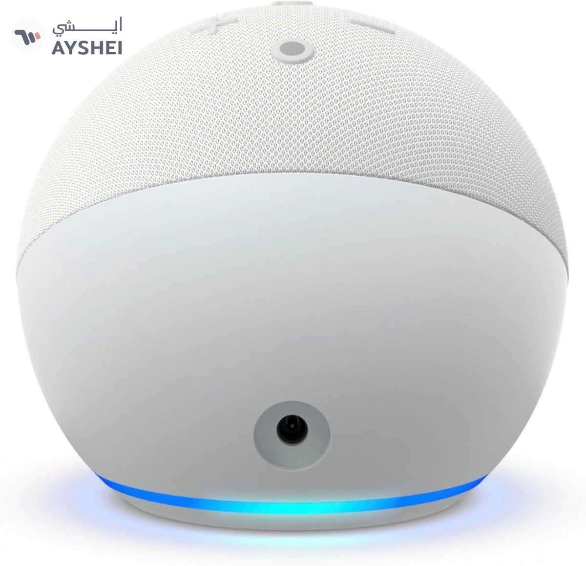 Eco Dot (5th Gen) | smart bluetooth speaker with vibrant sound and Alex | Use your voice to control smart home devices, play music or the Quran, and more (speaks English & Khaleeji) | White | Blue | Black-2-2