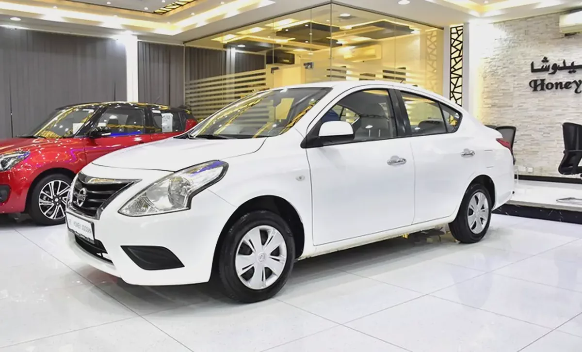 EXCELLENT DEAL for our Nissan Sunny ( 2021 Model ) in White Color GCC Specs-2-2