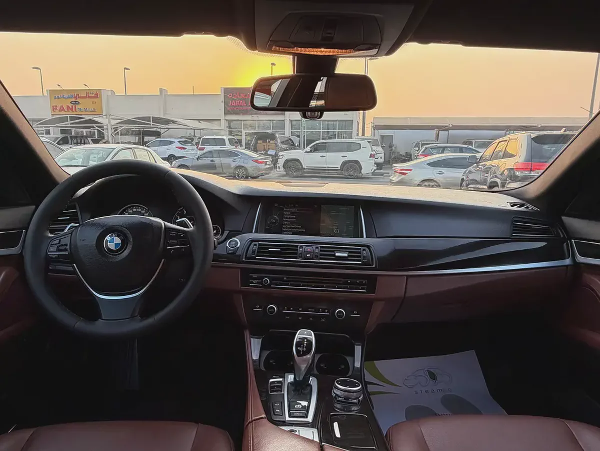 BMW 535 Blue 2014-12-12