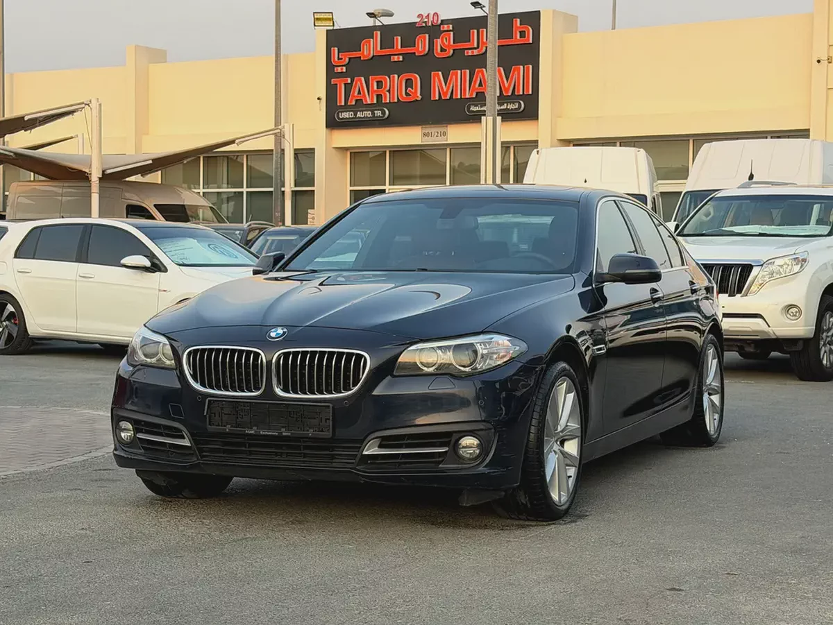 BMW 535 Blue 2014