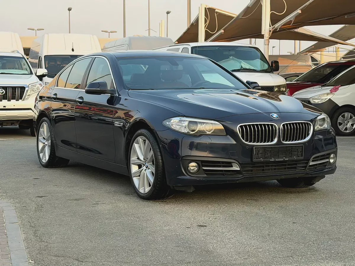 BMW 535 Blue 2014-1-1