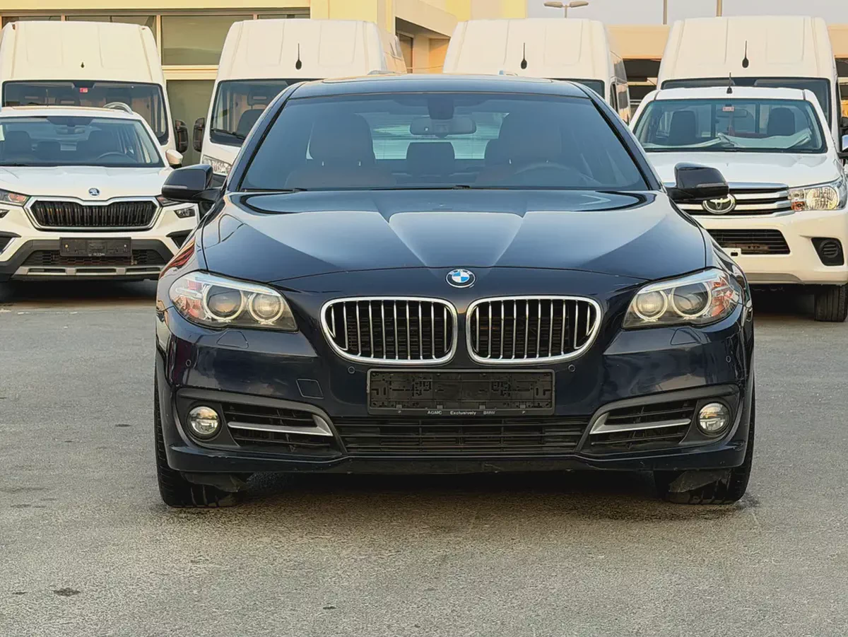 BMW 535 Blue 2014-2-2