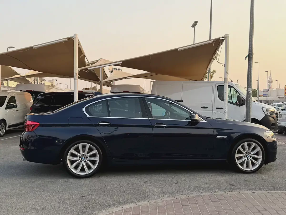 BMW 535 Blue 2014-4-4