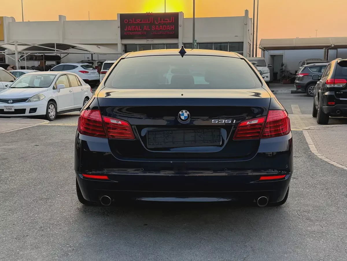 BMW 535 Blue 2014-6-6