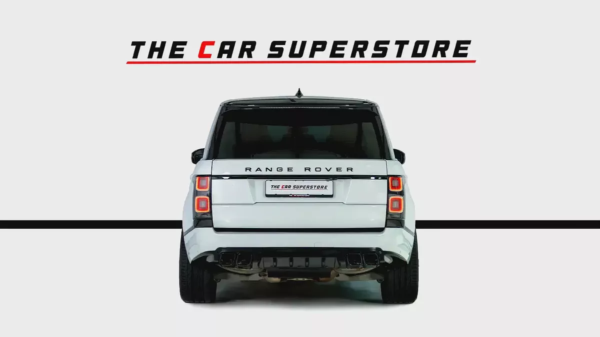 Range Rover Vogue Long Wheel Base-GCC-SVO Kit-Full Service History Available-Under Warranty-6-6