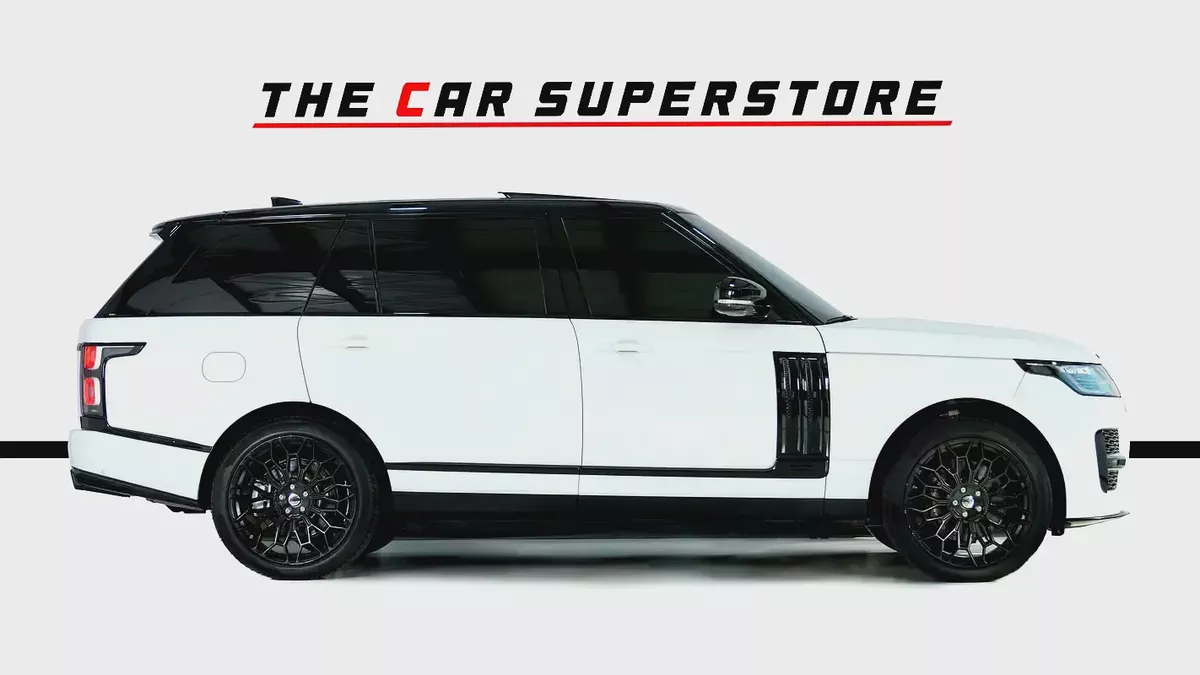 Range Rover Vogue Long Wheel Base-GCC-SVO Kit-Full Service History Available-Under Warranty-8-8