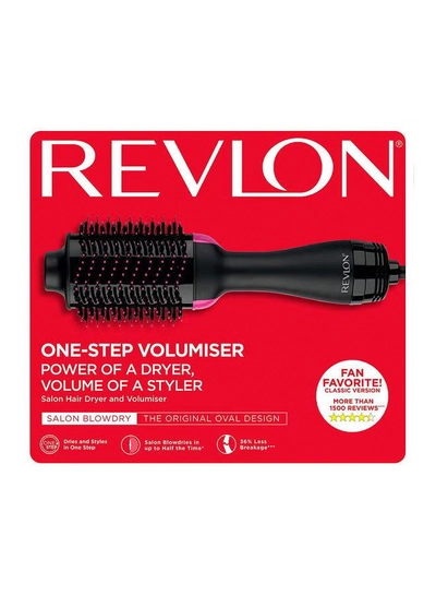 Revlon One-Step Hair Dryer and Volumizer Black 0.8kg-1