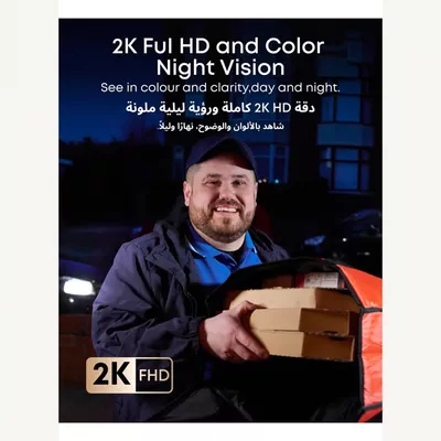 EUFY eufy Security Video Doorbell E340 Dual Cameras with Delivery Guard 2K Full HD Wireless Video Doorbell Camera, Wired or Battery Powered,Colour Night Vision,6500 mAh Rechargeable Battery,No Monthly Fee-4