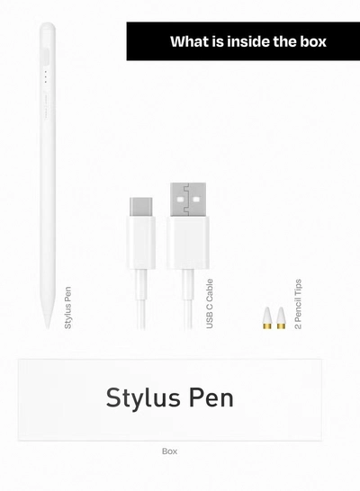 PARAJOHN Stylus Pen For Touch Screens, Samsung, Apple Ipad, Capacitive Pen With High Sensitivity & Fine Point Dsic Tip, Universal for iPhone/iPad & Other Touch Screens-2