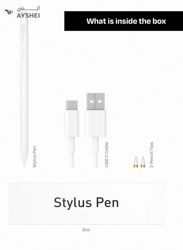 PARAJOHN Stylus Pen For Touch Screens, Samsung, Apple Ipad, Capacitive Pen With High Sensitivity & Fine Point Dsic Tip, Universal for iPhone/iPad & Other Touch Screens