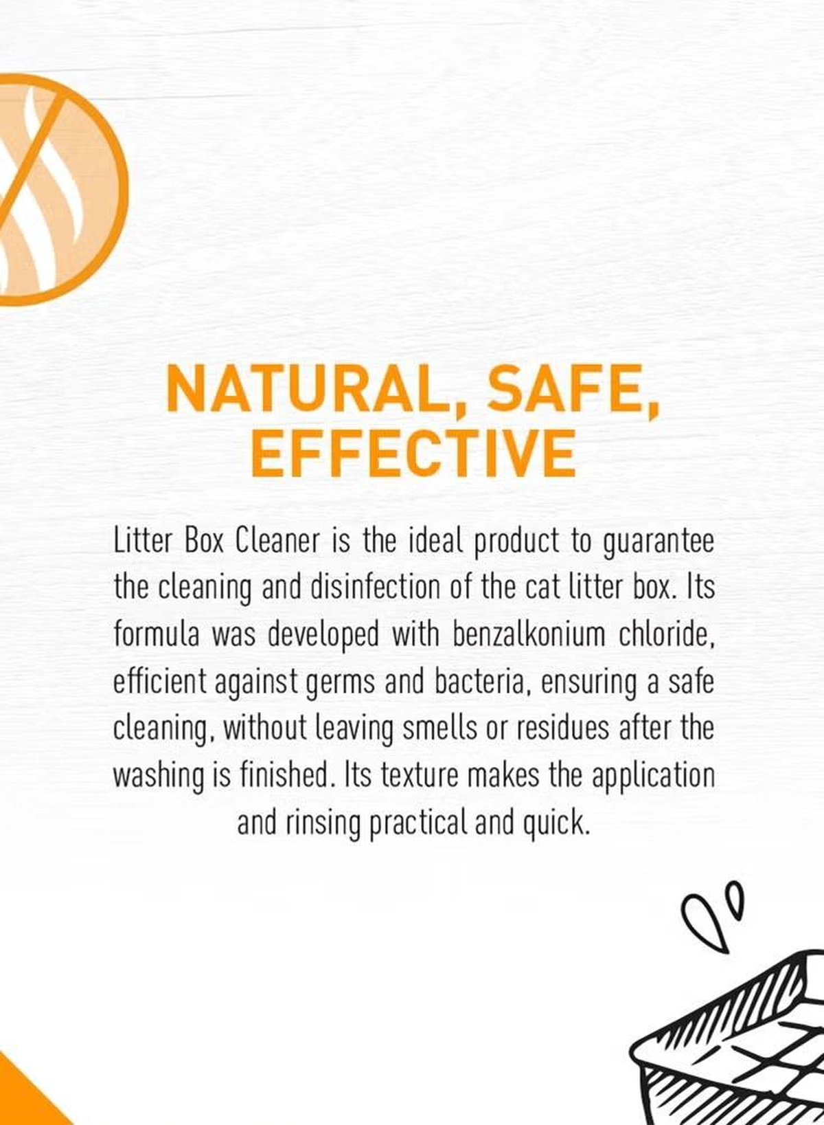 CAT Space Litter Box Cleaner Spray 500ml-1-1