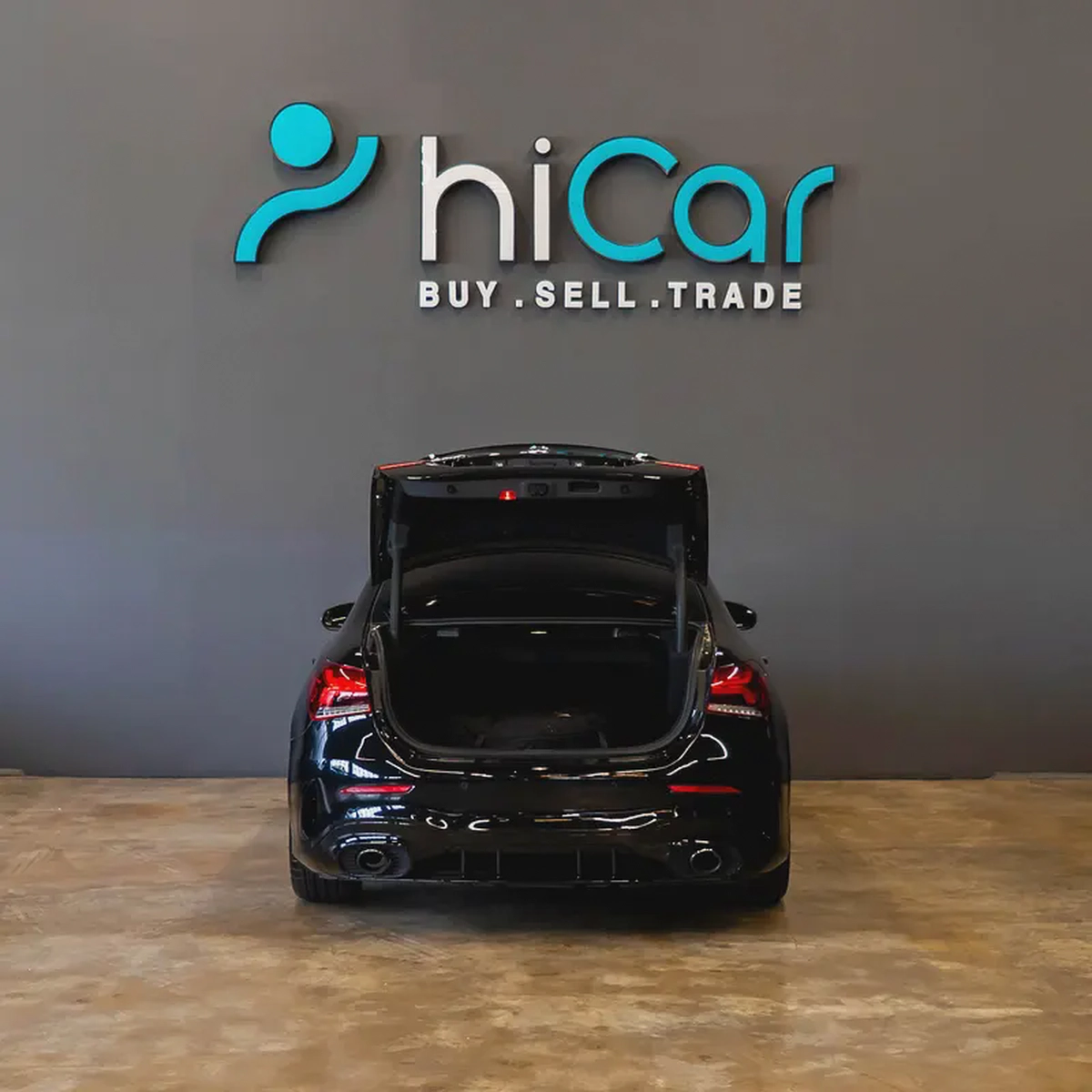 AED 1,915 P.M • 0% Downpayment •  Mercedes-Benz A 35 AMG • 1 Year Warranty-3-3