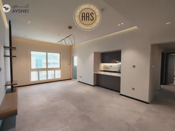 Brand new 2bhk apartment with kitchen appliances and Specious balcny in Arjan