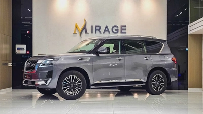 NISSAN - PATROL - LE PLATINUM - V 8 - 2024 MODEL - GCC SPECS - 18000KM - GREY COLOR-19