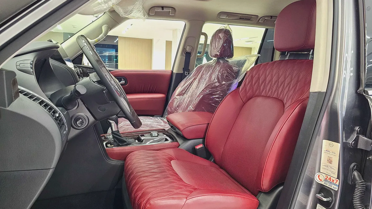NISSAN - PATROL - LE PLATINUM - V 8 - 2024 MODEL - GCC SPECS - 18000KM - GREY COLOR-8-8