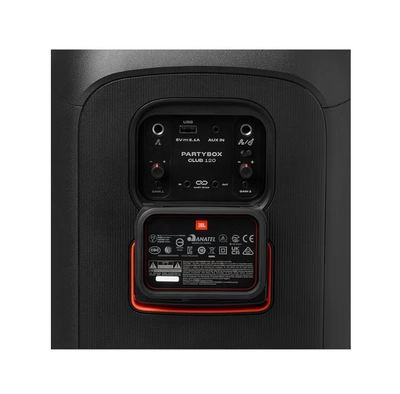 JBL Partybox Club 120 Portable Party Speaker Black-5