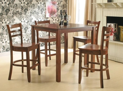 Lydon Pub Dining Set, 1 + 4 Chairs-0