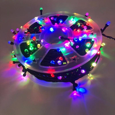 CRYSTAL LED DECORATIVE STRING LIGHTS-50M-MULTICOLOR-0