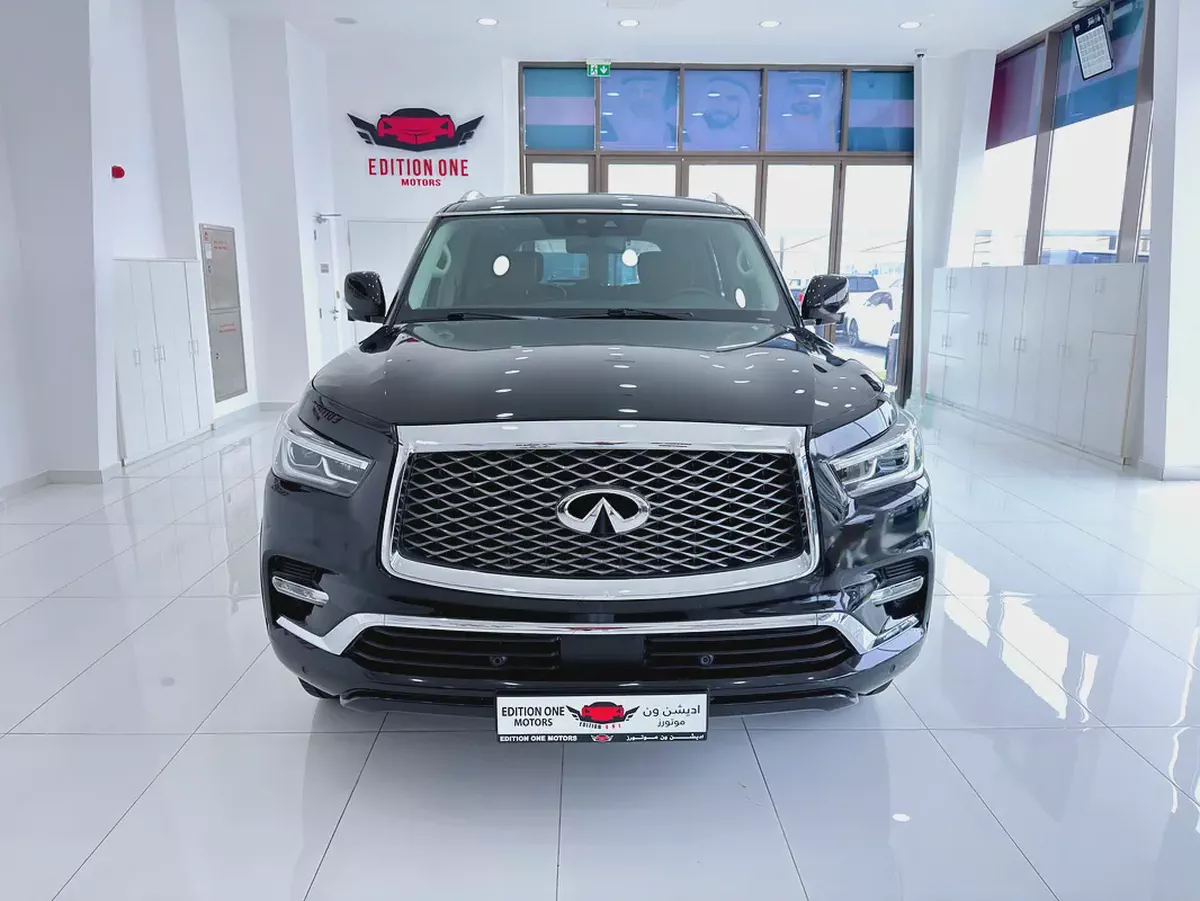 2020 Infiniti QX80 Luxury - GCC Specs - Full Service History-1-1