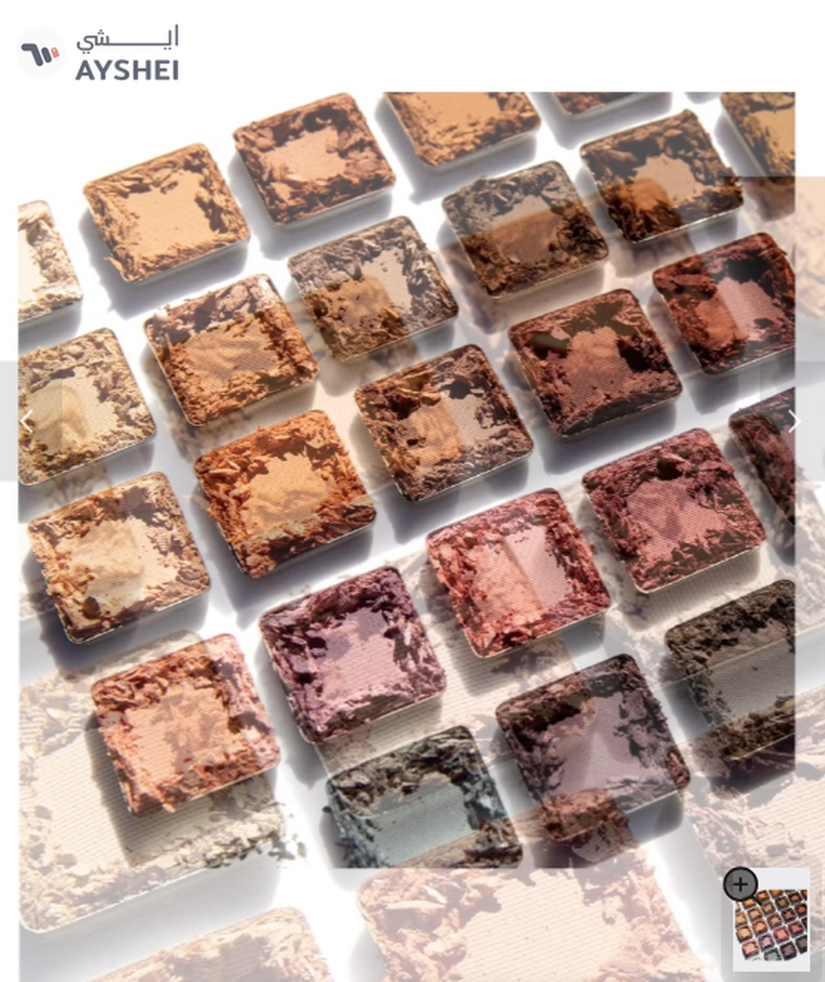 VISEART Eyeshadow Palette Grande Pro 1X – VGP001 Multicolor-3-3
