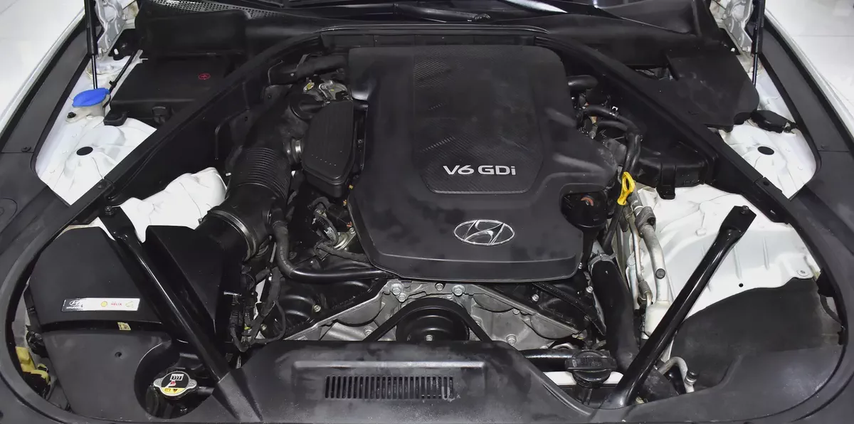 EXCELLENT DEAL for our Hyundai Genesis 3.8 ( 2016 Model ) in White Color GCC Specs-17-17