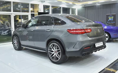 AED 2,161 EMi at 0% DP | Mercedes Benz GLE63 ( 2019 Model ) in Grey Color European Specs-6