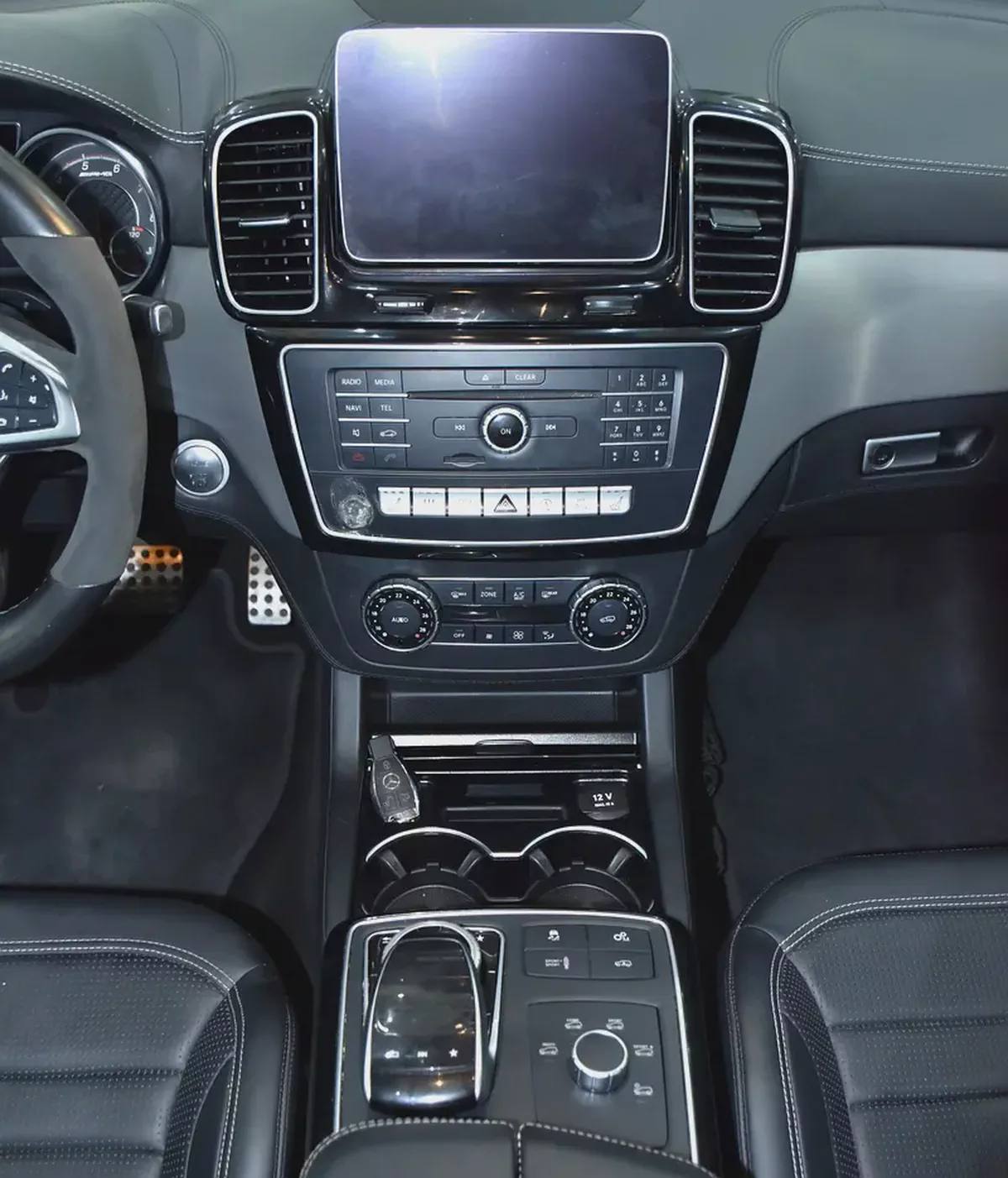 AED 2,161 EMi at 0% DP | Mercedes Benz GLE63 ( 2019 Model ) in Grey Color European Specs-14-14