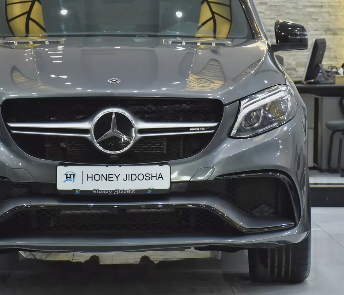 AED 2,161 EMi at 0% DP | Mercedes Benz GLE63 ( 2019 Model ) in Grey Color European Specs-3-3